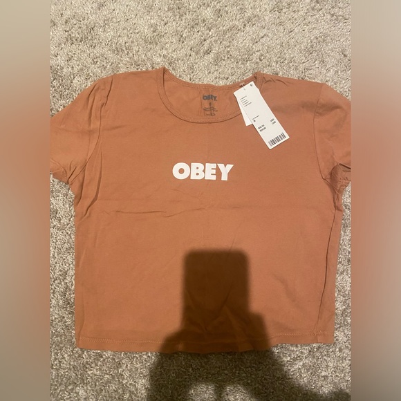 Obey cropped baby tee - Picture 4 of 5